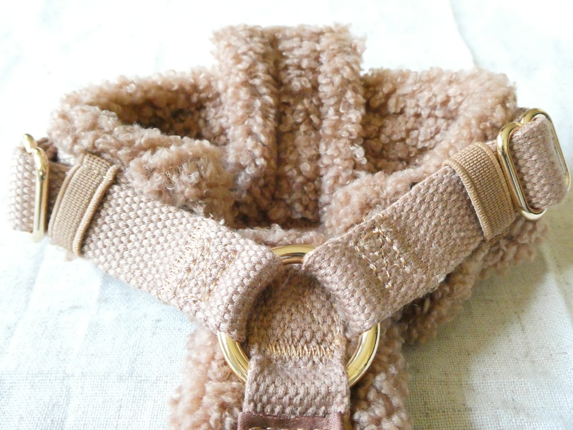 Teddy Harness Hazelnut