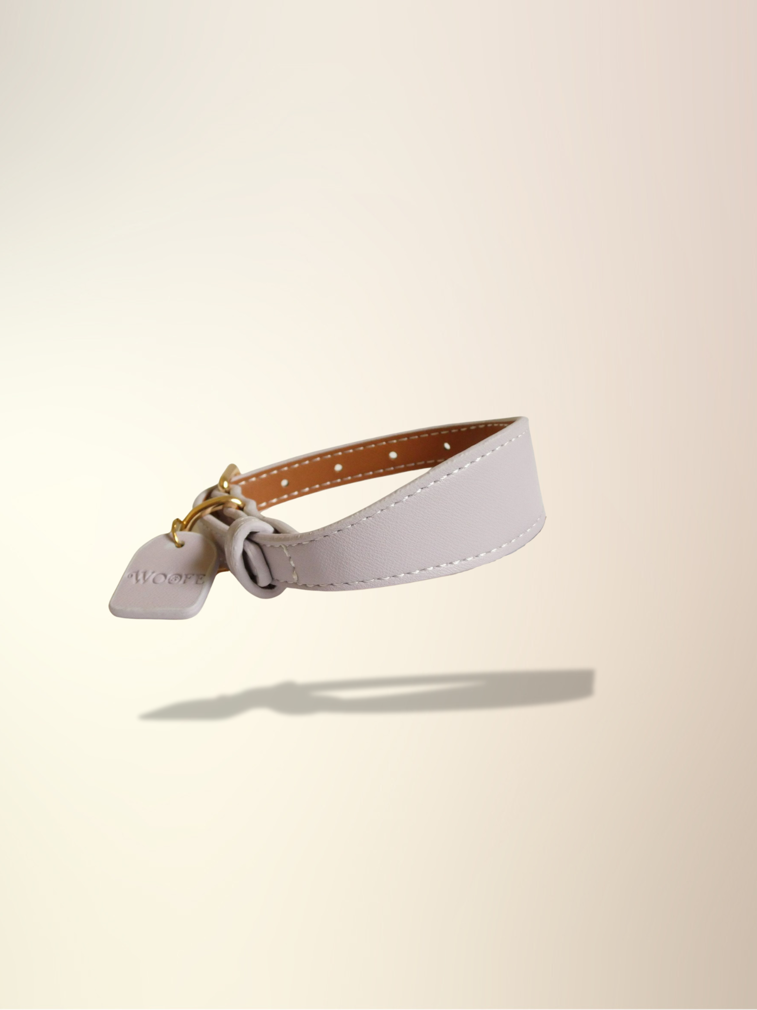 Lilac Vegan Leather Collar