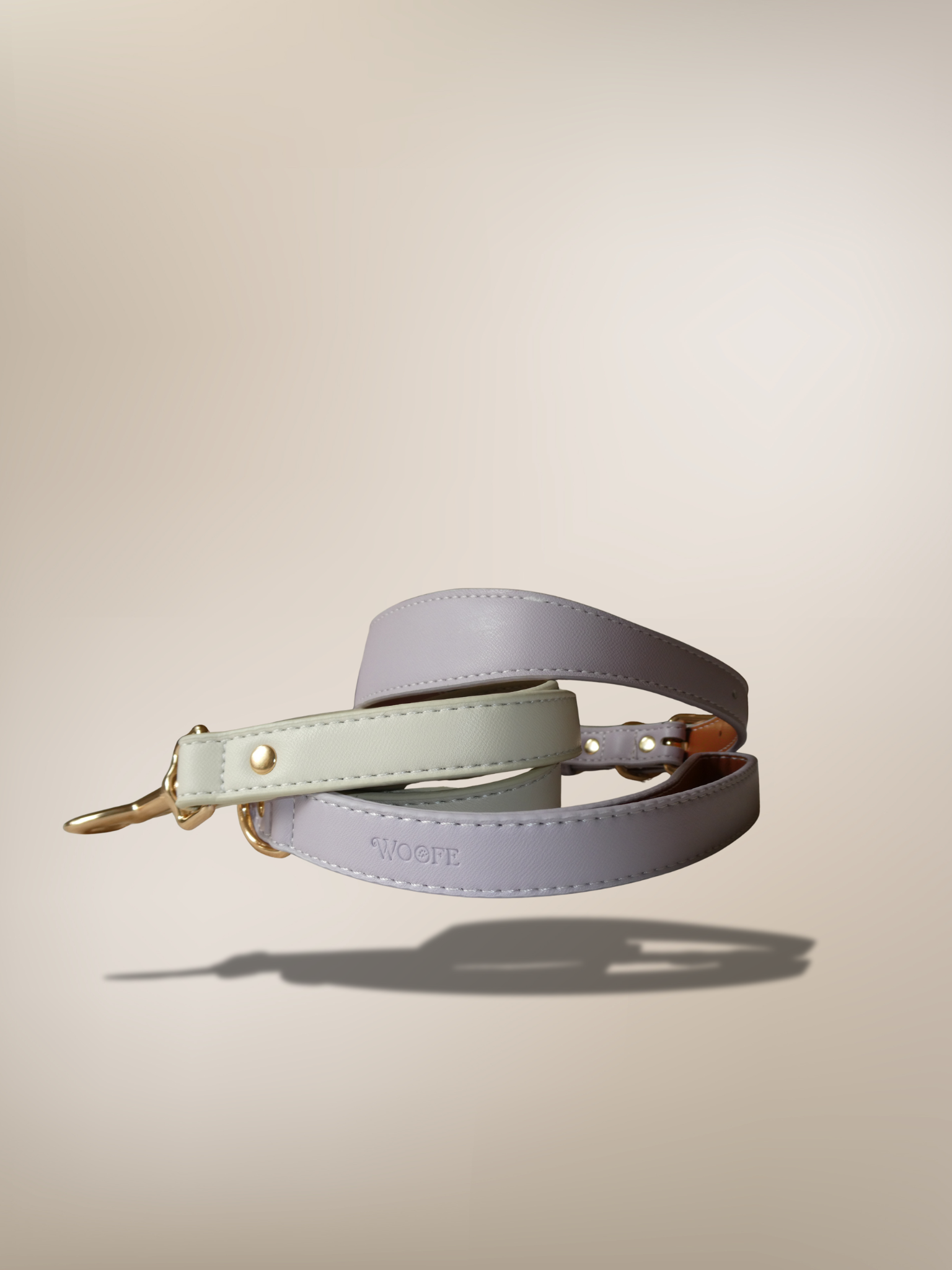 Lilac Vegan Leather Leash