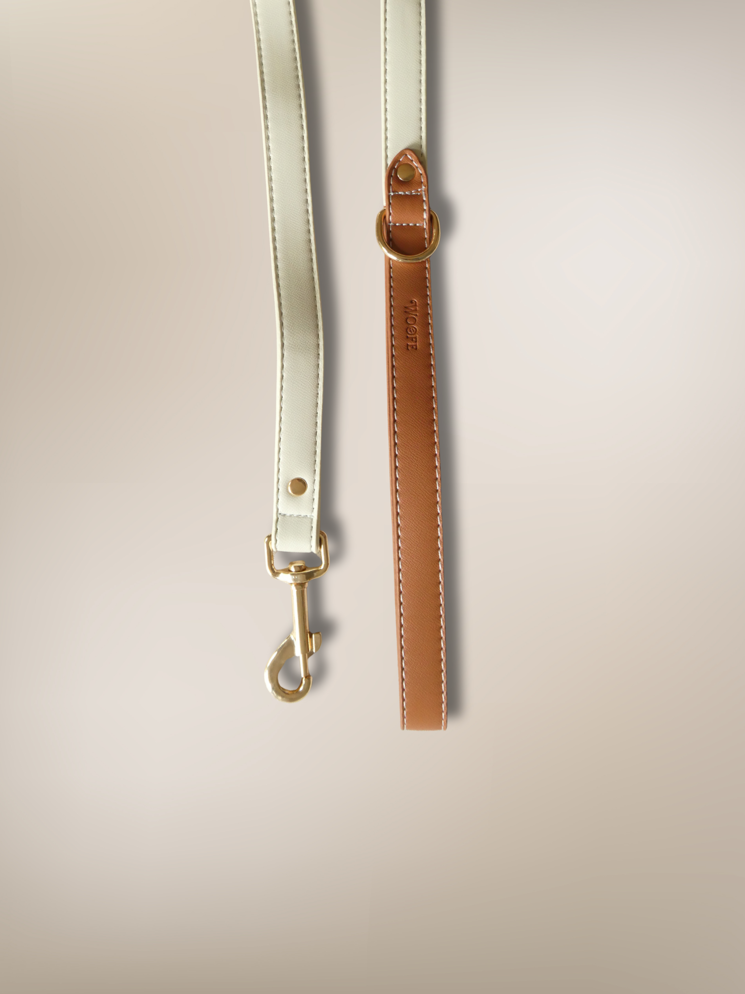 Mocha Vegan Leather Leash